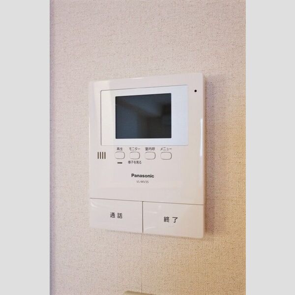ヴィブレ・コンフォール202号室 モニター付きインターホン
