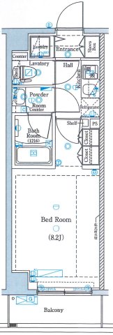 DIPS上板橋211号室 間取