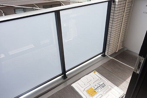 フレシア中目黒4階 バルコニー　※2021年3月撮影