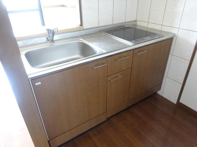 グレイスヴィラ　Ｓ．Ｔ．203号室 システムキッチン（ＩＨ）