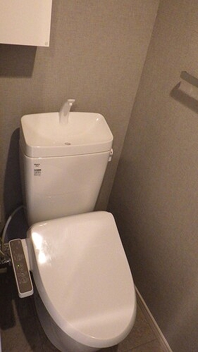 クラリティア池上1階 トイレ　※同タイプ（203号室）の写真