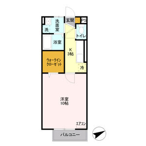 SUNSHINE BELL202号室 間取