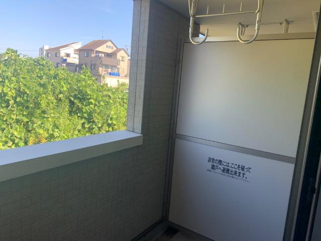 オリオン202号室 ベランダ（イメージ）