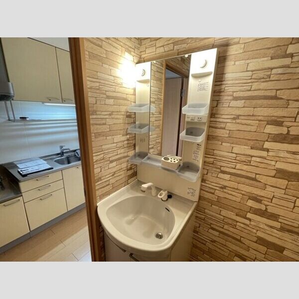 スプリング・K202号室 洗面所　洗髪洗面化粧台