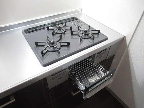 グリーンコーポ篠原第２Ｊ棟 グリル付きコンロ