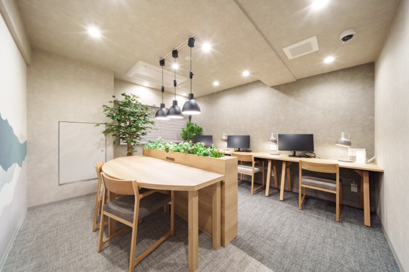 アーバネックス日本橋茅場町5階 ワークラウンジ