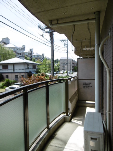 クイーンベル0202号室 バルコニー