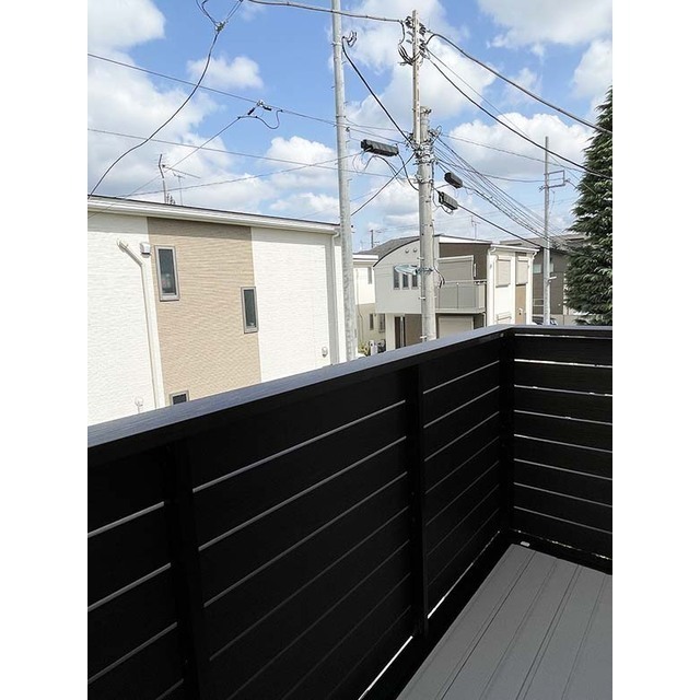 洗足HOUSEテラスハウスA号室 バルコニー