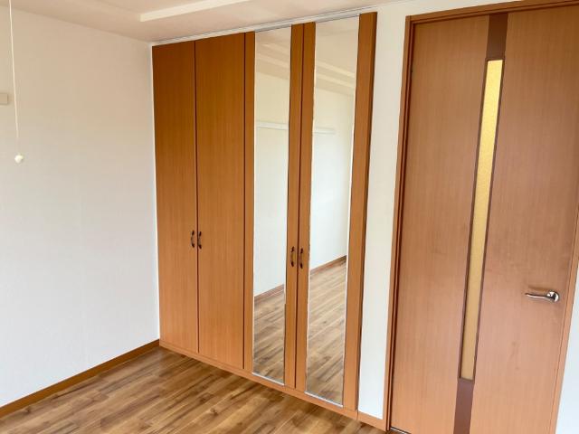 フラワリーヒル 姿見付き収納扉（イメージ）