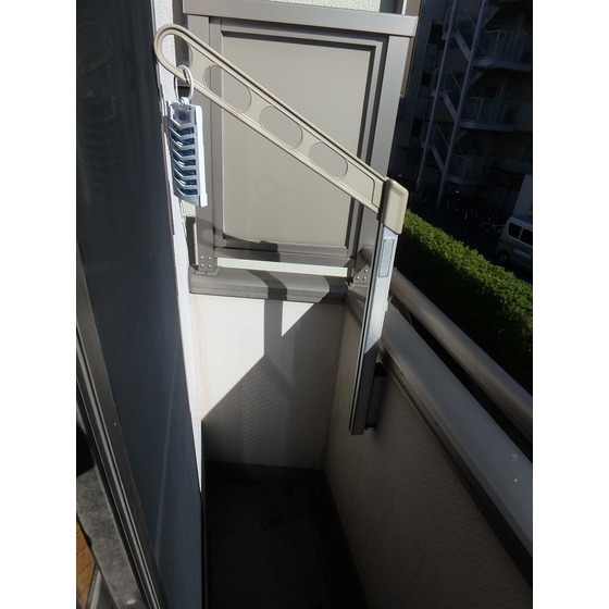 オークマンション203号室 バルコニー