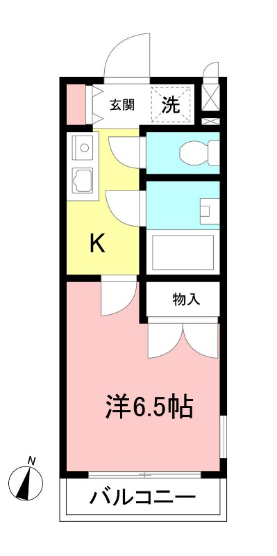 リフォックスハイム館町4階 間取