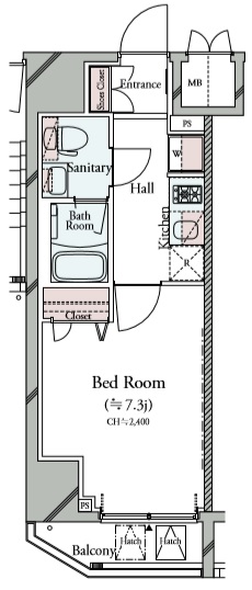 コンシェリア ＫＡＷＡＳＡＫＩ ＭＡＳＴＥＲ’Ｓ ＶＩＬＬＡ13階 敷金礼金ゼロ/南東向き角部屋