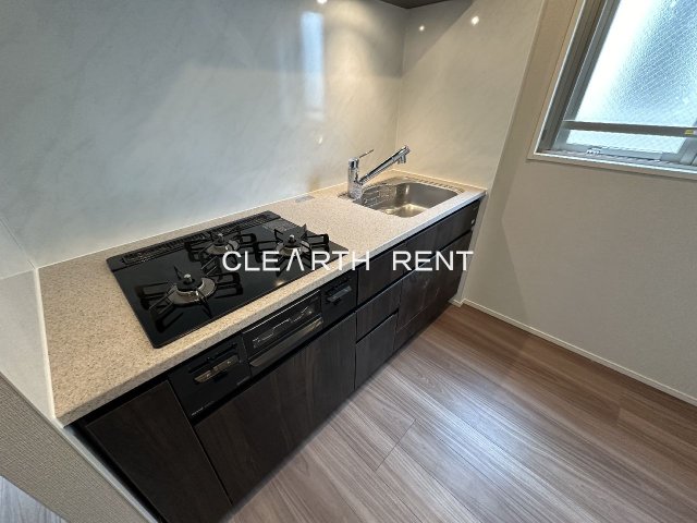 コンシェリア目黒本町 ＴＨＥ ＲＥＳＩＤＥＮＣＥ4階 グリル付き3口コンロ