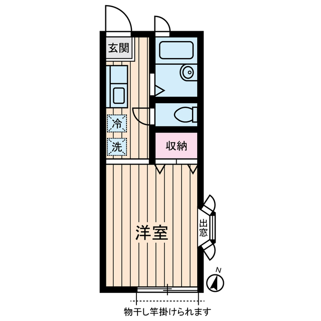 コート・レオナ0101号室 間取