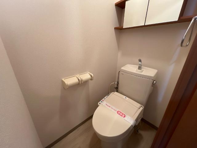 Ｇｒａｎｄｅ　Ｖｉｌｌａ（グランデ　ヴィラ）103号室 シャワー付トイレ