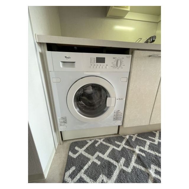 メゾン・ド・ヴィレ麻布台1406号室 洗濯乾燥機(※モデルルームのため家具・小