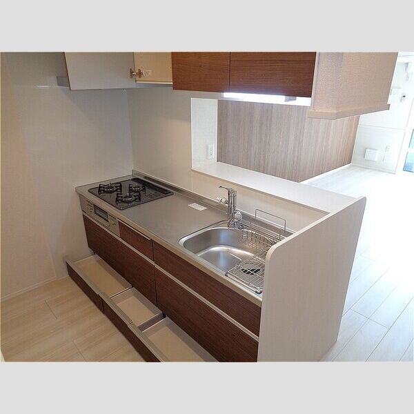 グリシーヌ305号室 システムキッチン