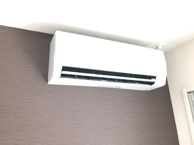 川口市大字安行領根岸　アパート新築工事 エアコン（イメージ）