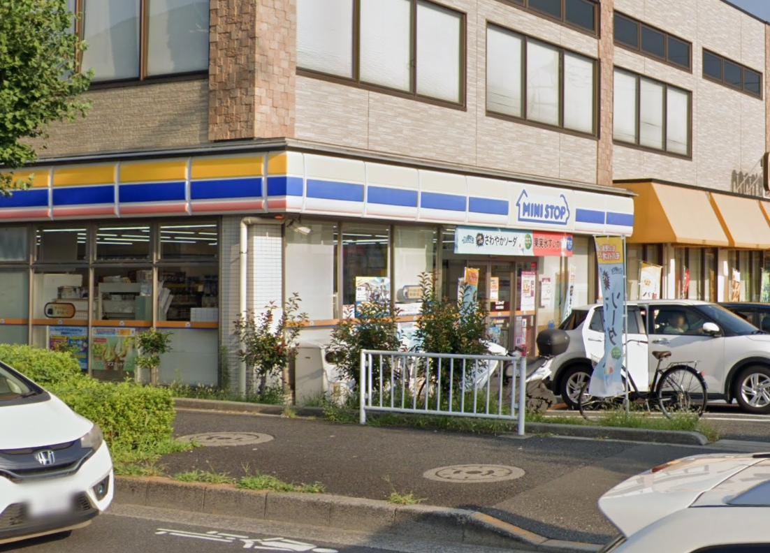 コーポラス清美 【コンビニエンスストア】ミニストップ 板橋四葉店まで280ｍ