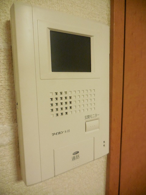 レオパレスプルミエ204号室 モニターインターフォン付き