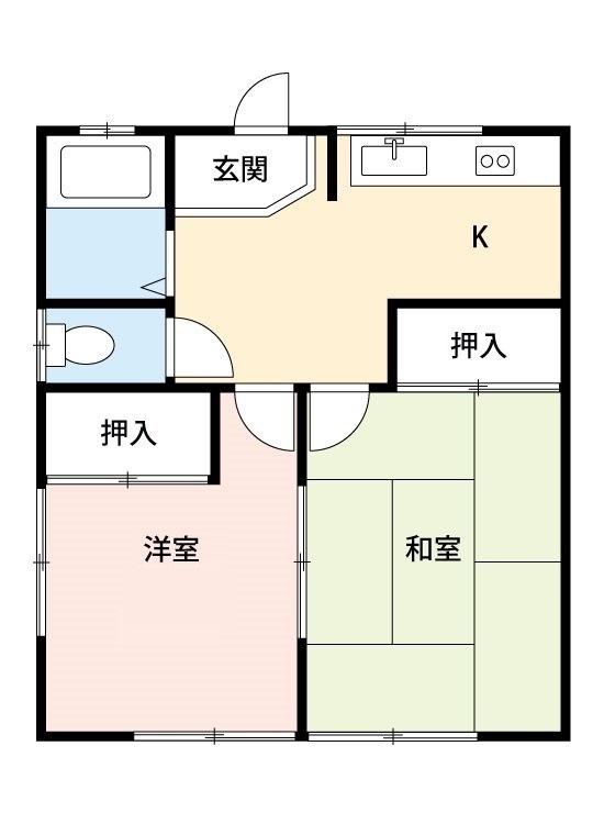 ポエム８８1階 間取