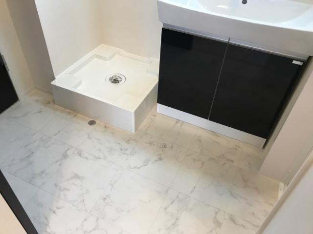 セレーノ201号室 脱衣所