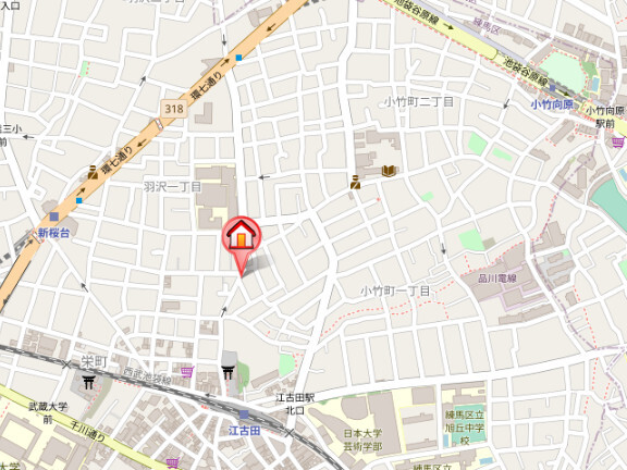 シャンブル小竹2階 null