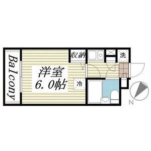 クリオ根岸弐番館0402号室 間取