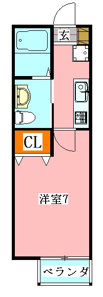 クオリティア天戸町2階 間取