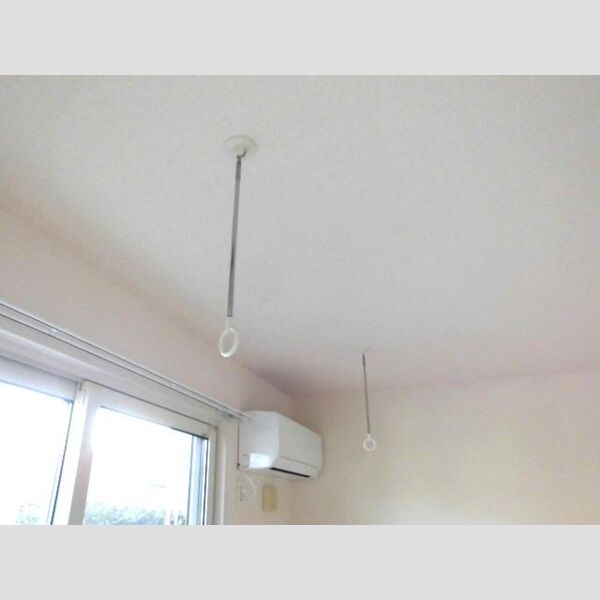 Ya-ECO House105号室 室内物干し