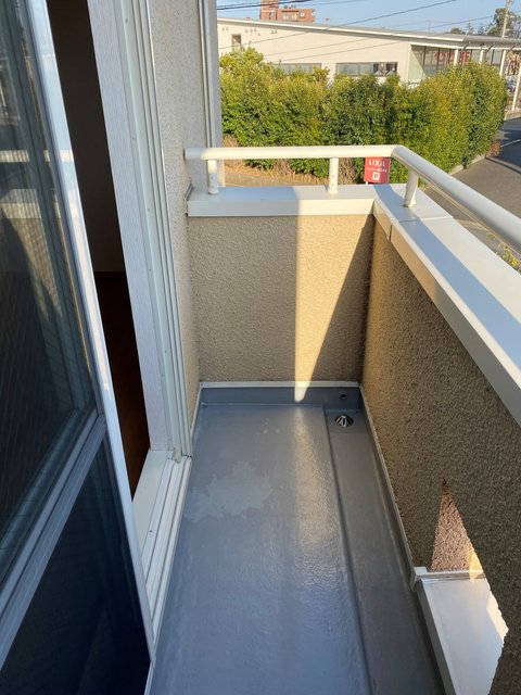 クイーンズヒルＥ棟E2号室 バルコニー