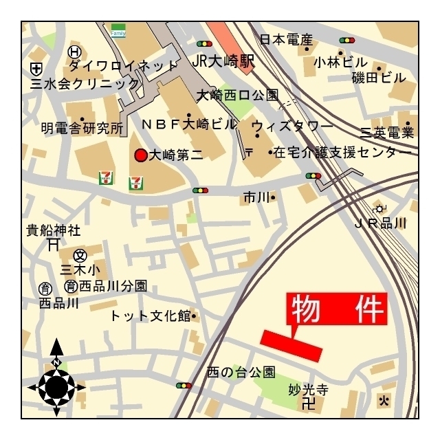 大崎ガーデンレジデンス613号室 外観