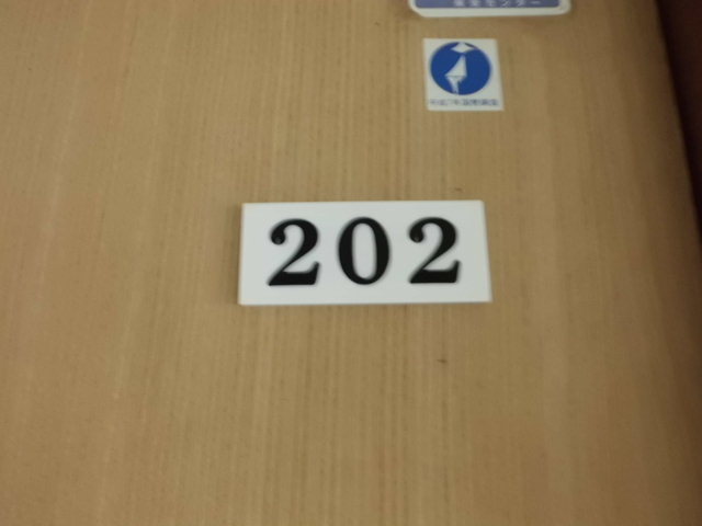 大豆戸ハイツ 玄関