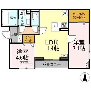 With Grace Heaven303号室 間取