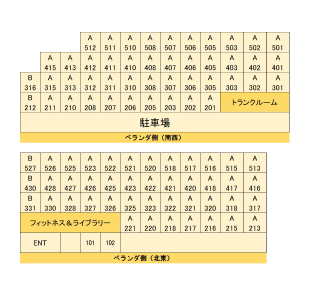SOCIETY MINAMI-GYOUTOKU(K-017)3階 部屋その他