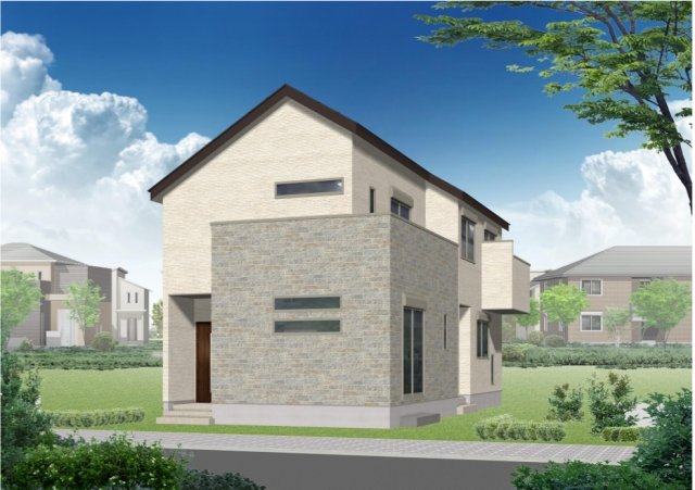 リラ奥沢2階 外観パース