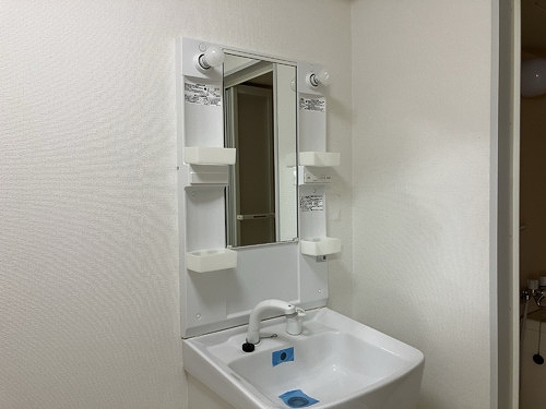 レジデンス船橋7階 洗面化粧台　※同タイプ別部屋2025年2月撮影