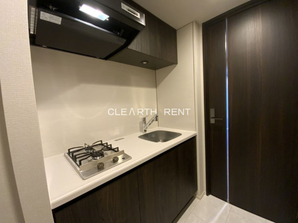 コンシェリア池袋 ＴＨＥ ＲＥＳＩＤＥＮＣＥ ＷＥＳＴ スタイリッュなステンレス製2口ガス/浄水器一体型シャワー水栓