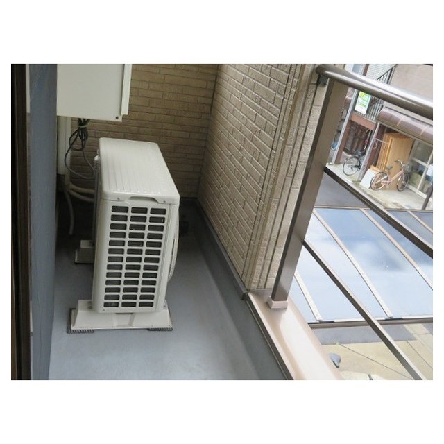 ハイツ中川0203号室 バルコニー