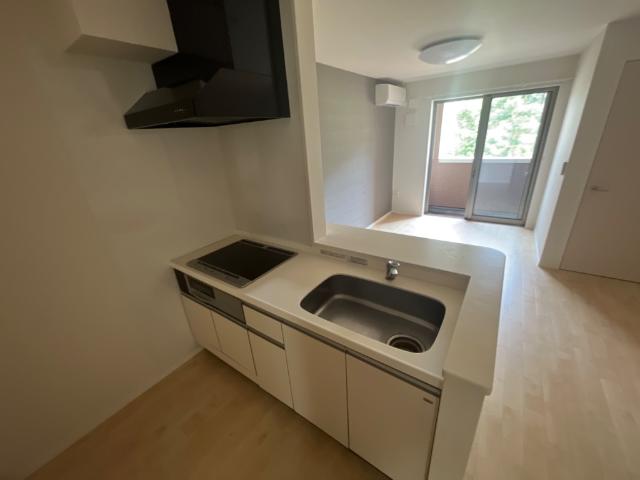 リバーサイド　グリーン キッチン