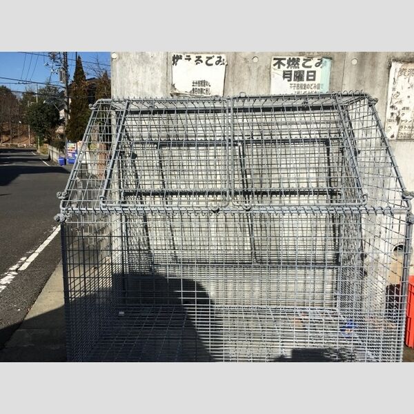 クラージュ 共用ゴミ置き場(専用ボックスが設置されています)