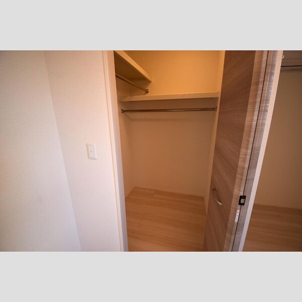セレスティア上野町B202号室 ウォークインクローゼット