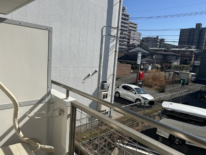 ブランニュー本厚木2階 バルコニー