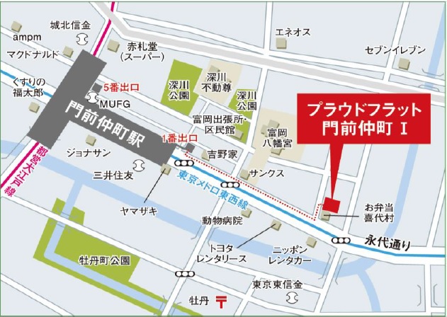 プラウドフラット門前仲町Ⅰ1202号室 null