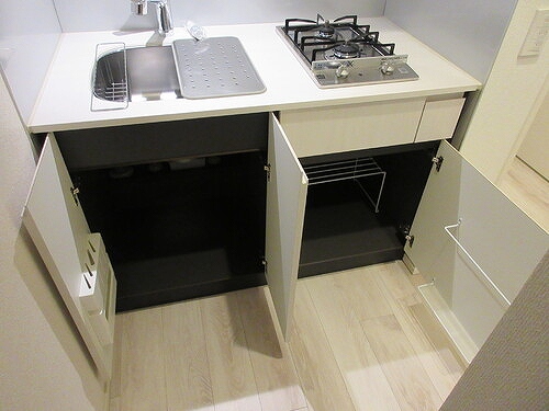 ライオンズ浅草橋ミレス キッチン下収納　　※2026年1月撮影の写真