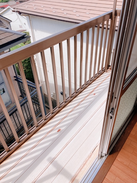 フラット富士塚 バルコニー