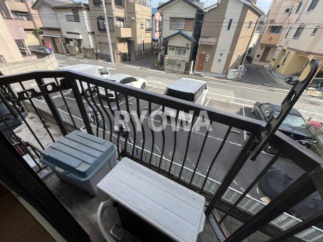 谷中1丁目賃貸住宅 バルコニー