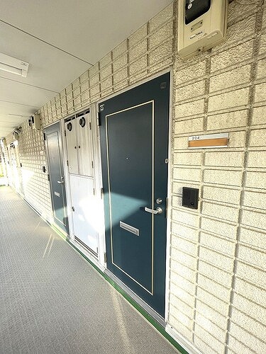和光ハイツ2階 共有部２階通路　※前回募集時2023.4撮影