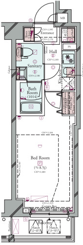 コンシェリア駒込 ＨＩＬＬＴＯＰ ＳＱＵＡＲＥ3階 池袋駅から山手線で3駅！ストレスフリーな快適アクセス