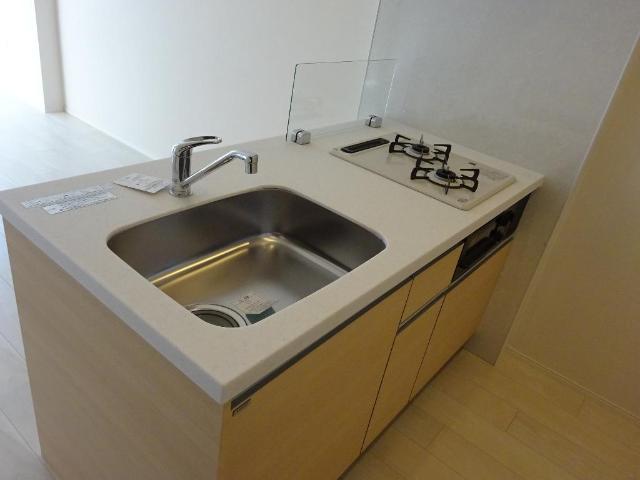 リヴァージュ登戸202号室 ２口ガスコンロ